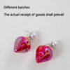 Wholesale Strawberry Earrings Lover Strawberry Earrings Women