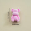 Wholesale Mixed Color Bear Acrylic Beads