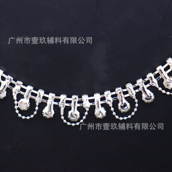 Wholesale Water Diamond Claw Chain Crystal Diamond Chain DIY Patches