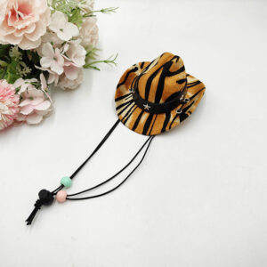 Zebra print belt / S code diameter 13.5cm