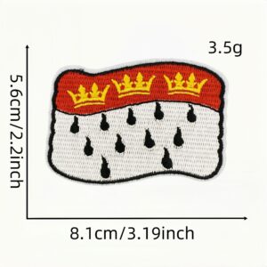 Red carnival cloth sticker 2 #