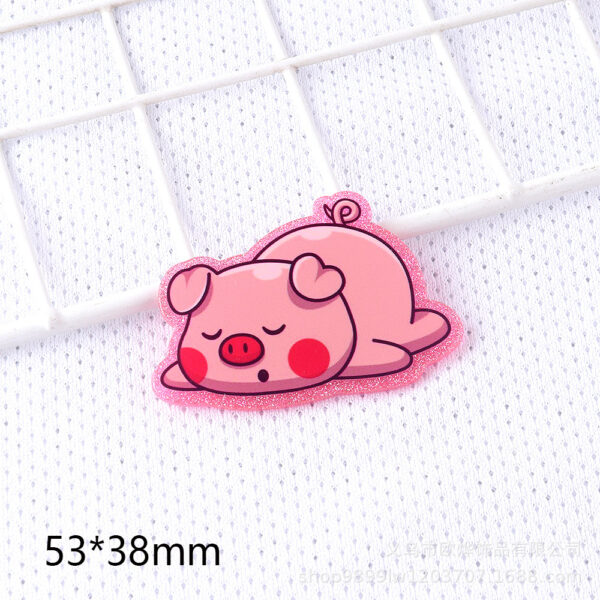 Wholesale Cute cartoon character Acrylic Beads OLY Exclusive