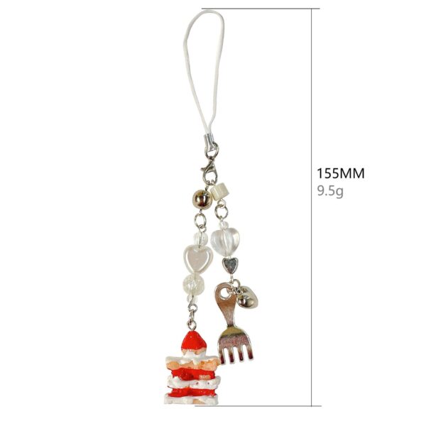 O1CN01l5ZF5R1NqSzD3tEOp_2209112661621-0-cib Wholesale Strawberry cake bead cute keychain