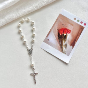 Round cross silver