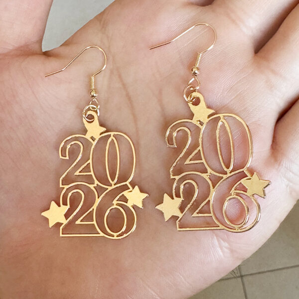 Wholesale 2026 Digital Earrings
