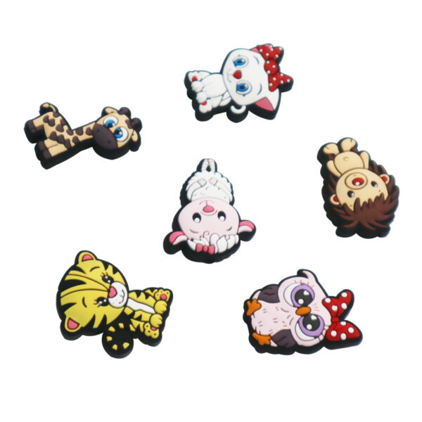 Wholesale 10pcs 3D Cartoon Cute Santa DIY Ballpoint Pen Silicone Beads