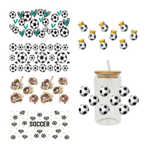 Wholesale UV Transfer Paste Glass Crystal Label Crystal Paste 16OZ UV DTF WRAPS