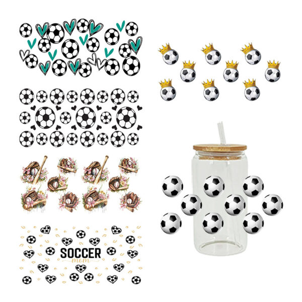 Wholesale UV Transfer Paste Glass Crystal Label Crystal Paste 16OZ UV DTF WRAPS