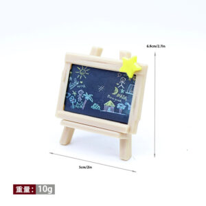 [light wood color] easel + drawing board + decorative stars