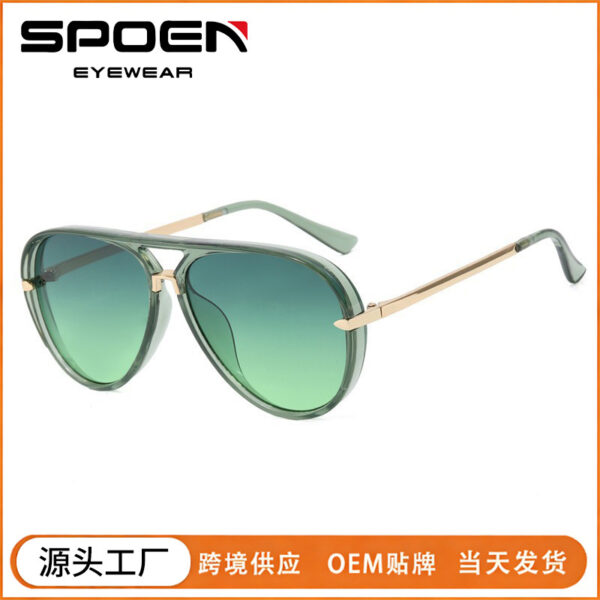 Wholesale Large frame toad mirror outdoor UV resistant sunglasses
