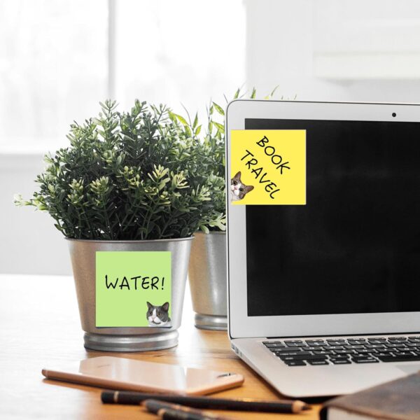 Wholesale Colorful cat-shaped tear-off high-adhesion sticky notes