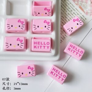 07 style pink square cat (1 piece)