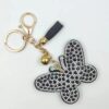 Wholesale Butterfly Creative All-match Bag Pendant Personalized Tassel Keychain Hot Diamond