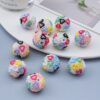 Wholesale Pearl Flower bayberry Ball Diamond Ball Acrylic Beads