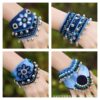 Wholesale fabric tie-dye bracelet ethnic style handmade bracelet