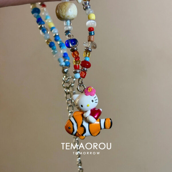 Wholesale Sweet and Cute Cartoon Ocean Series Necklace