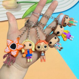 Strange plush toy keychains - Mixed styles 1 / 5.4*3.8