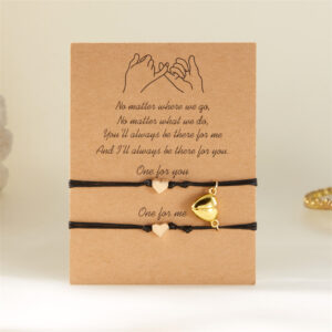 Black love couple bracelet br24y0740-1