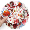 Wholesale 50pcs red cherry fruit stickers