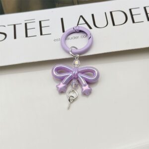 Light purple-classic bow combination / High quality hanging spray + uv plating
