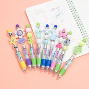 Wholesale Cartoon Four-Color Beaded Pen