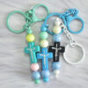 Wholesale Random 100pcs Soft Rubber Beads Cartoon Cross Loose Beads