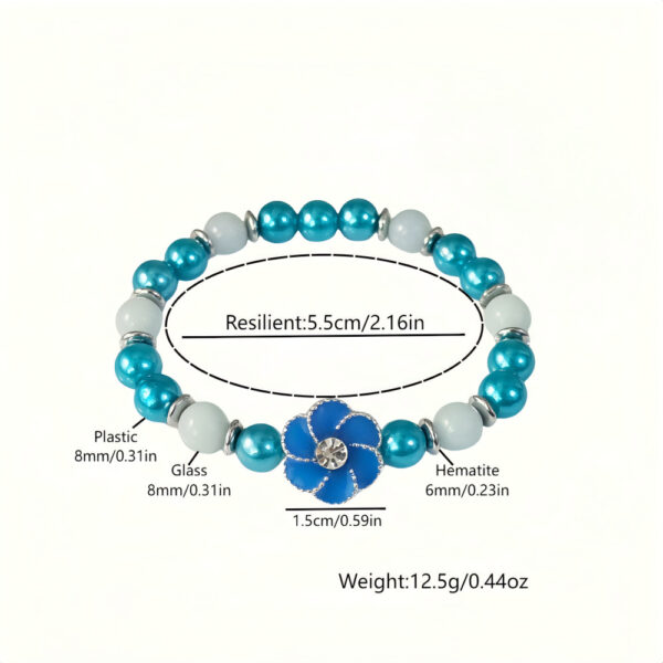 Wholesale Dreamy Luminous Rotating Sunflower Bracelet