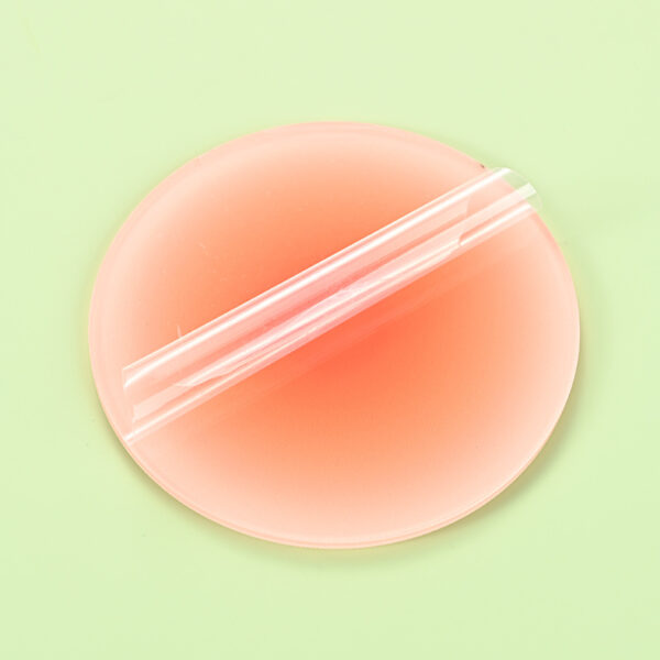 Wholesale Transparent acrylic colored desktop insulation and anti scalding cup mat