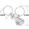 Wholesale You Hold The Key To .. Stainless Steel Lettering Keychain