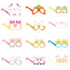 Wholesale Easter Dress Up Photo Paper Rabbit egg Glasses