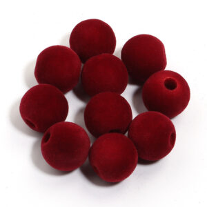 Round burgundy / Size: outer diameter 16mm, hole diameter 4.7mm