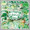 O1CN01le4Bh01rmHrdNzyTE_2217918695673-0-cib Wholesale 50pcs St. Patrick's Day green rainbow word hats Waterproof Vinyl Stickers