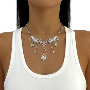 Winged Tassel Necklace - X3429