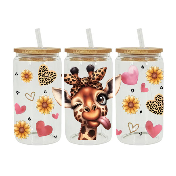 Wholesale UV Transfer Paste Glass Crystal Label Crystal Paste 16OZ UV DTF WRAPS