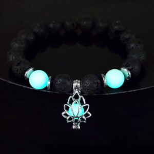 10mm volcanic blue green light