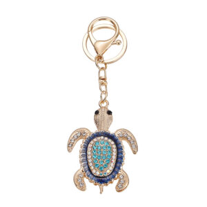 Diamond-encrusted turtle [blue]