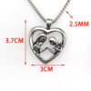 Wholesale Valentine's Day Heart-shaped Pendant Necklace