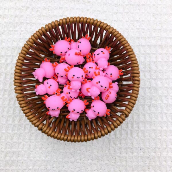 O1CN01lhfNR92FO3idSoRPL_2216349148869-0-cib Wholesale 10pcs 3D Bubble Dragon Silicone Cute Cartoon DIY Beads