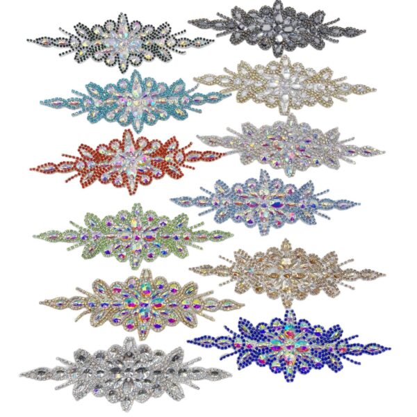 Wholesale Color nail bead inlaid diamond adhesive series DIY Patches