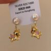 O1CN01lia6Vc1FciJEZUVqN_2219487550508-0-cib Wholesale Pegasus Pearl Earrings