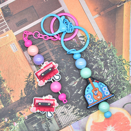 Wholesale Random 100pcs DIY Personalized Creative Teacher Student Music Focal Beads