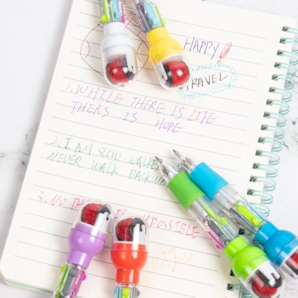 O1CN01lkB0vF1qCjcgkrzt1_2220865205460-0-cib Wholesale Creative Mini Roller Seal Short Four-Color Pen