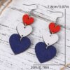 O1CN01ll3lYo1ZzQ5OXDtn1_2214986983265-0-cib Wholesale Independence Day red White Blue Flag Color Love star earrings
