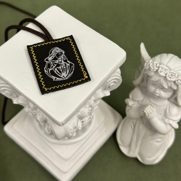 Wholesale Vintage Saint Cloth Pendant, Catholic Scapular, Saint Cloth Epaulettes, Cross-border Jewelry