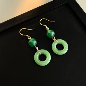 Green Agate Buckle