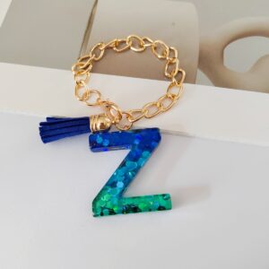 Blue chain letter z