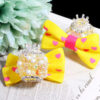 Wholesale Bow Beads With Straight Holes Crystal Beads