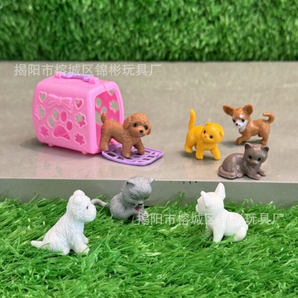 Wholesale Cartoon Cute Mini Dog Cat Pet Doll Accessories
