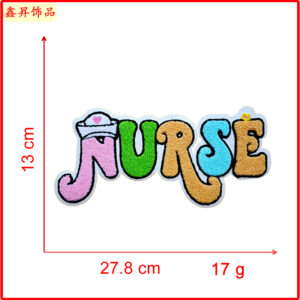 Hot melt glue*color*letter*nurse*height 13*27.8cm