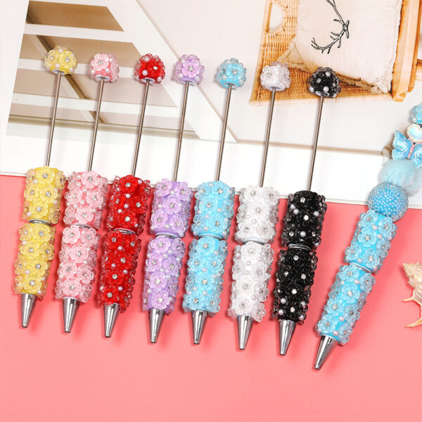Wholesale Colorful Beaded Versatile Clay Bead Pen DIY Beadable